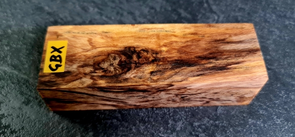 Stabilized bush-hammered beech (GBX)